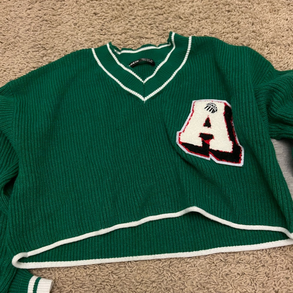 Green sweater